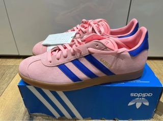 Zapatillas Adidas Gazelle Rosa y Azul