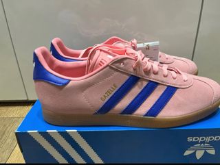 Zapatillas Adidas Gazelle Rosa y Azul