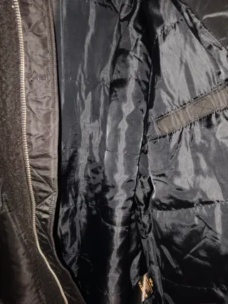 Chaqueta Alpha Industries Teddy Negra