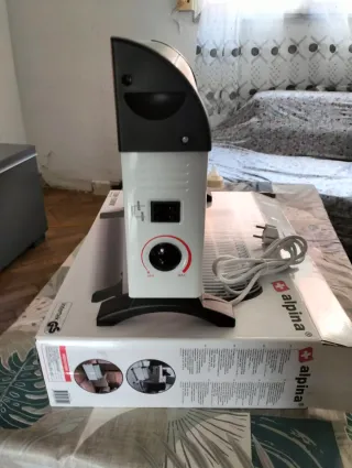 Calefactor Alpina Blanco y Negro