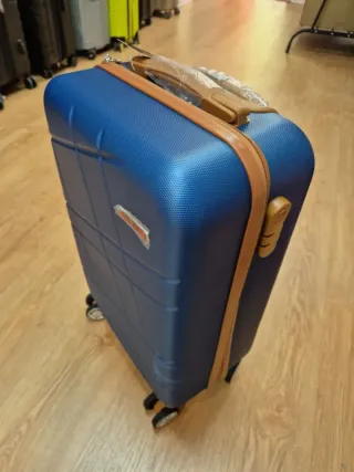 Maleta de Cabina El Caballo Azul y Marrón