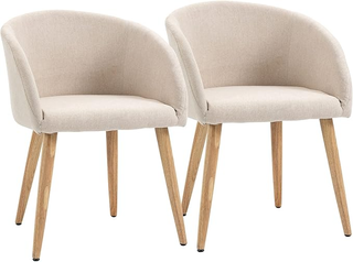 Set di 2 Sedie da Pranzo Stile Scandinavo, Sedie d