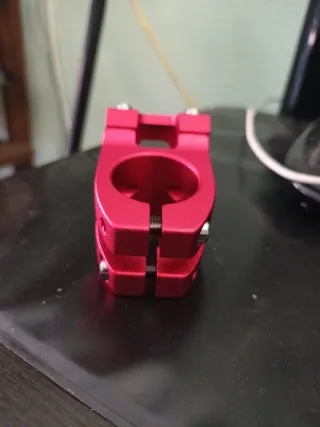 Potencia Aluminio Bicicleta Roja