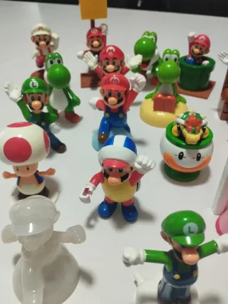 Muñecos Mario Bros McDonald's