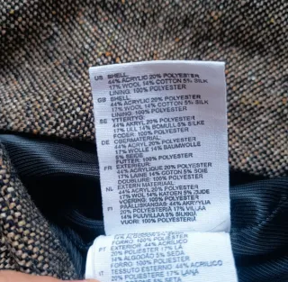 Conjunto Falda y Chaqueta Tweed H&M T.46