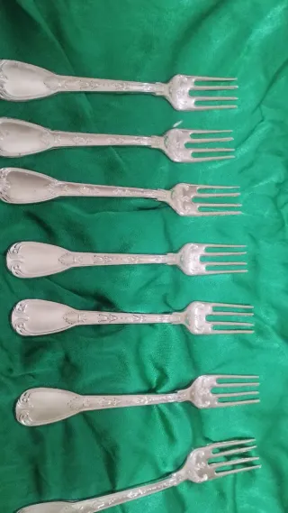 Set 7 forchette 800 Argentata