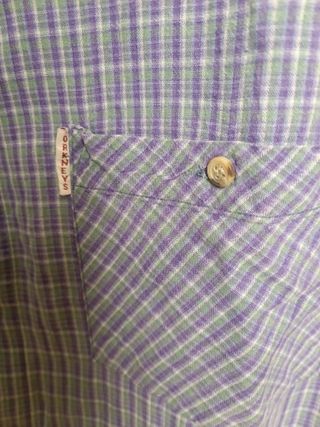 Camisa de cuadros ORKNEYS Talla XL