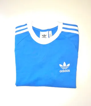 Camiseta Adidas 3 Stripes Azul