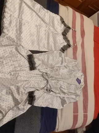 Conjunto Lujo Bata y Camisón nuevo cierre de tiend