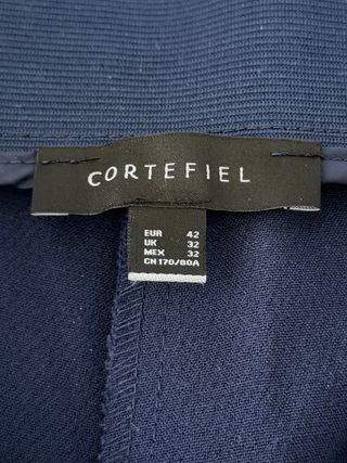 Pantalón azul Cortefiel talla 42