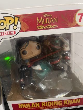 Funko Pop! Disney Mulan Rides Mushu y Khan