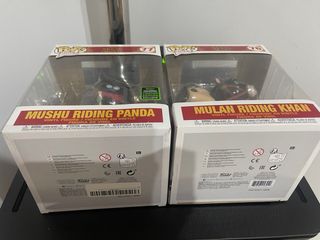 Funko Pop! Disney Mulan Rides Mushu y Khan