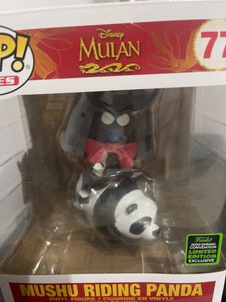 Funko Pop! Disney Mulan Rides Mushu y Khan