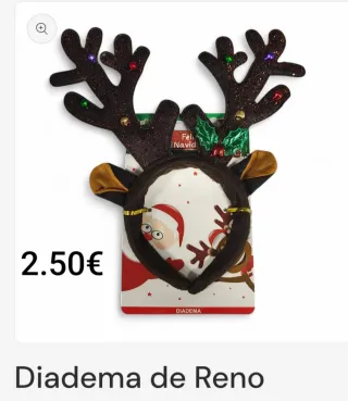 Diadema Árbol de Navidad Feliz Navidad