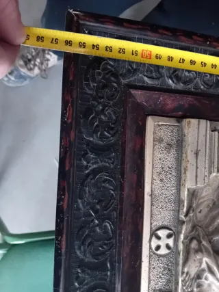 Cuadro La Santa Cena repujado metal