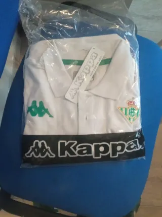Polo Kappa Betis Verde y Blanco