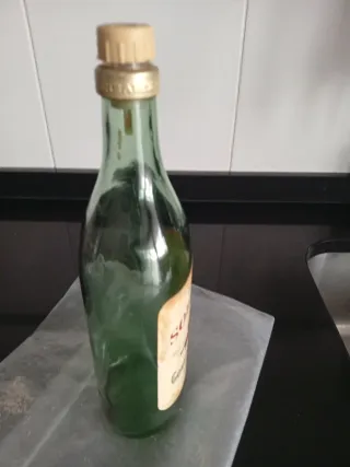 Botella Brandy Soberano 1974 Vacía