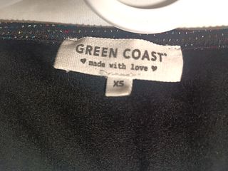 Camiseta fiesta brillo GREEN COAST Talla S