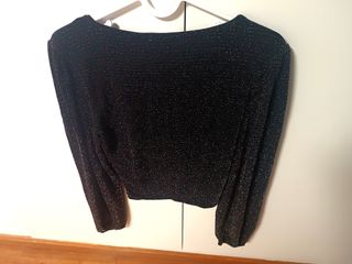 Camiseta fiesta brillo GREEN COAST Talla S