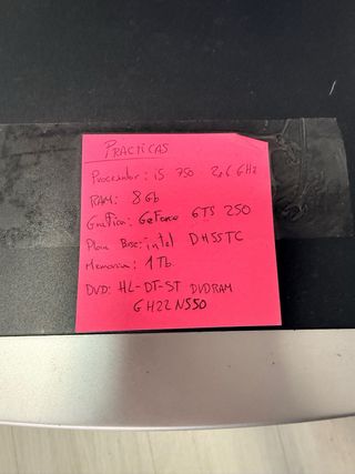 Ordenador Intel i5 750