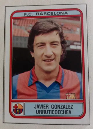 FC BARCELONA CROMOS RECORTADOS FUTBOL 82
