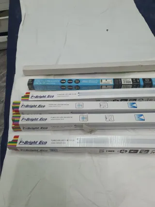 Tubos LED F-Bright Eco 9W 60cm (5uds)