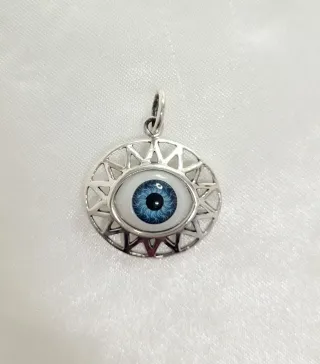 Colgante Ojo Nazar Plata 925