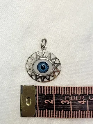 Colgante Ojo Nazar Plata 925