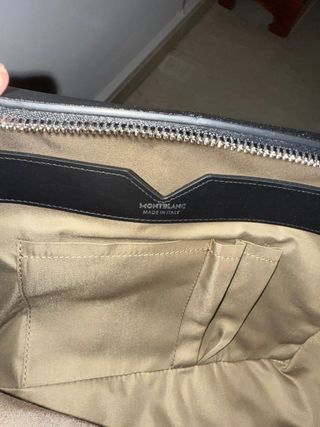 Maletín Montblanc Negro Ordenador