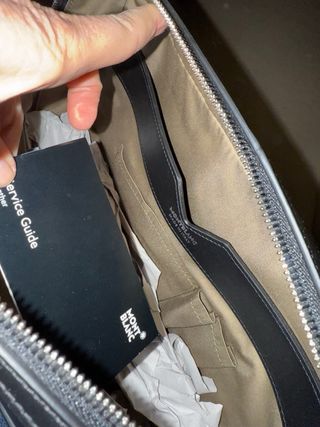 Maletín Montblanc Negro Ordenador