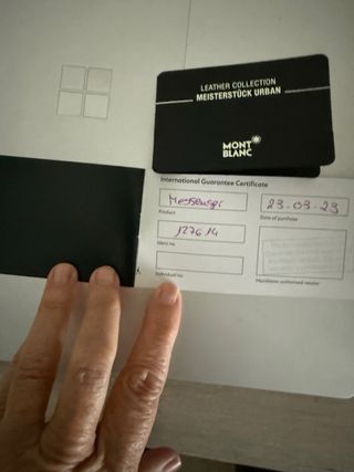 Maletín Montblanc Negro Ordenador