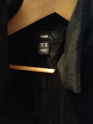 Americana H&M Negra Talla L