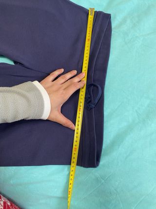 Pantalón chándal azul marino Zara