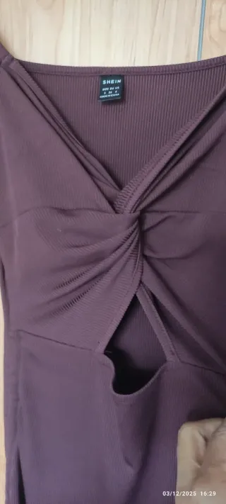 Vestido SHEIN marrón talla única