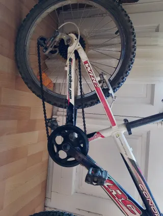 Bicicleta infantil blanca