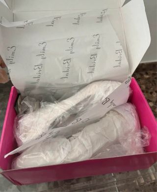 Zapatos de Novia Emily Bridal con Encaje Flores