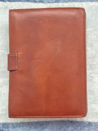 Agenda Organizadora Piel Marrón Camel