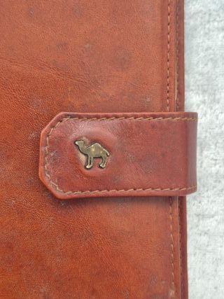 Agenda Organizadora Piel Marrón Camel