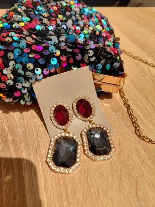 Bolso lentejuelas invitada evento boda