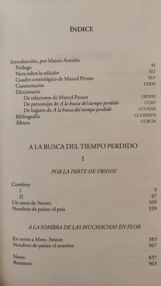 A la busca del tiempo perdido I: Por la parte d...