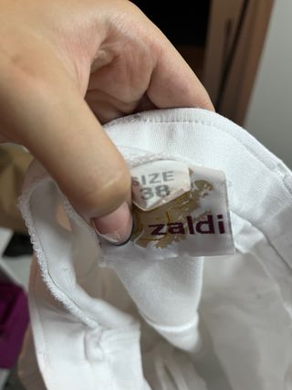 Pantalón de equitación Zaldi blanco