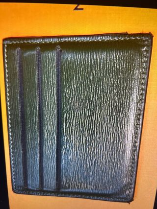 Porta carte Montblanc originale verde