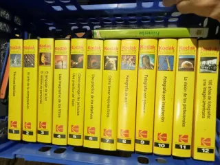 Curso Fotografía Kodak VHS (12 Videos)