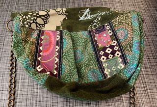 Bolso bandolera Desigual patchwork