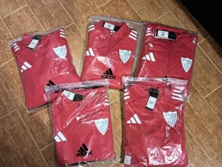Conjunto Chándal Sevilla FC Adidas Rojo