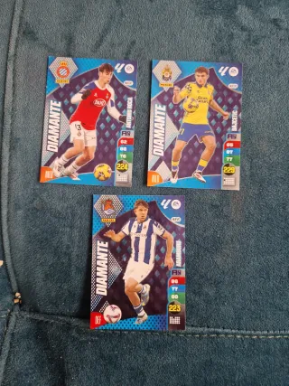 Panini Adrenalyn XL 2024-25 Diamante 388, 389, 390