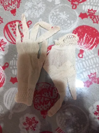 Mantilla Peineta Niña Fiesta guantes y broches