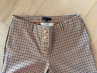 Pantalón de cuadros Cortefiel talla L