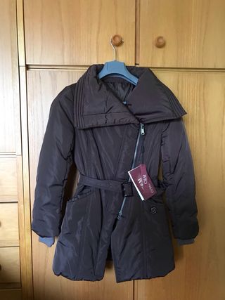 Giaccone invernale donna marrone