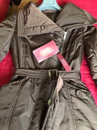 Giaccone invernale donna marrone